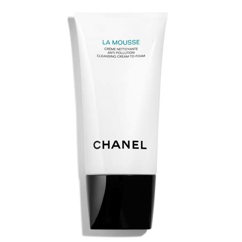 chanel eco-lusso|Chanel la mousse cleansing cream.